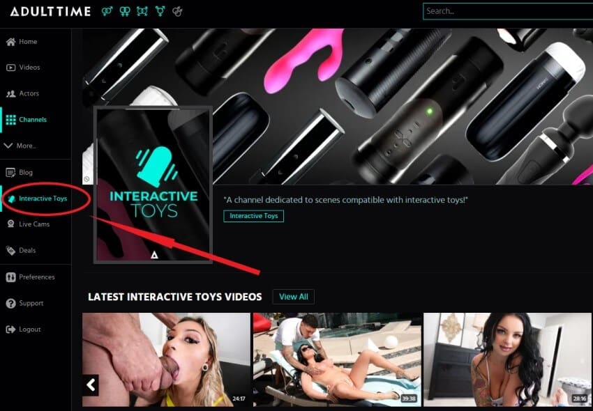 Porn with Interactive Sex Toys Best Video Platform Compatible with Toys