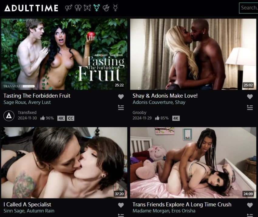 Adult Time latest videos 